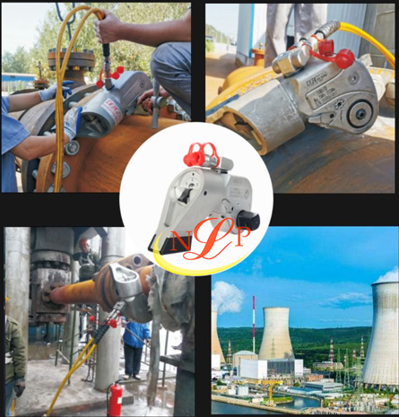Cờ lê thủy lực đầu chụp bulong DERGIN 15MXTD