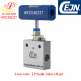 3-way valve, 1 pressure connection Female 1/4" NPT to female 1/4" NPT 15k psi
