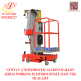GTWY1-5 4.7M HYDRAULIC ALUMINUM ALLOY AERIAL WORKING PLATFORM SINGLE MAST VERTICAL LIFT
